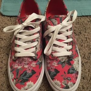Floral vans